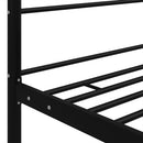 sengestel til himmelseng 160x200 cm metal sort