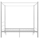 sengestel til himmelseng 160x200 cm metal hvid
