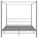 sengestel til himmelseng 180x200 cm metal grå