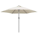 udskiftningsdug til parasol 300 cm sandfarvet