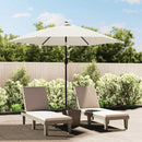udskiftningsdug til parasol 300 cm sandfarvet