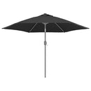 udskiftningsdug til parasol 300 cm antracitgrå