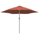 udskiftningsdug til parasol 300 cm terrakotta