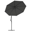 parasoldug til hængeparasol 350 cm antracitgrå