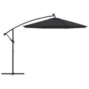 parasoldug til hængeparasol 350 cm sort
