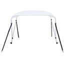 biminitop med 2 buer 150x120x110 cm hvid