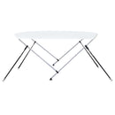 biminitop med 2 buer 150x120x110 cm hvid