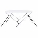 biminitop med 2 buer 180x130x110 cm hvid