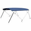 biminitop med 4 buer 243x(230-244)x137 cm marineblå
