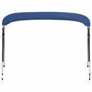 biminitop med 4 buer 243x(230-244)x137 cm marineblå