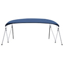 biminitop med 4 buer 243x(230-244)x137 cm marineblå