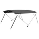 biminitop med 4 buer 243x(230-244)x137 cm antracitgrå