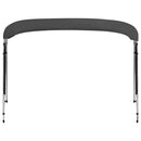 biminitop med 4 buer 243x(230-244)x137 cm antracitgrå
