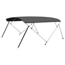 biminitop med 4 buer 243x(230-244)x137 cm antracitgrå