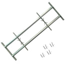 justérbart sikkerhedsgitter til vinduer 2 stk. 700-1050 mm