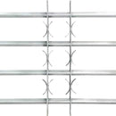 justérbart sikkerhedsgitter til vinduer 2 stk. 1000-1500 mm