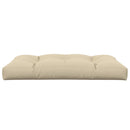 pallehynde 120x80x12 cm stof beige
