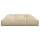pallehynde 120x80x12 cm stof beige