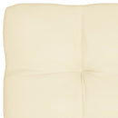 hynder til pallesofa 7 stk. cremefarvet
