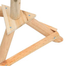 stående fuglefoderhus 33x110 cm massivt fyrretræ