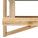 fuglefoderhus 35x29,5x21 cm massivt træ