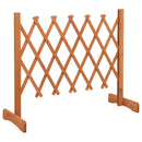 espalier til haven 120x60 cm massivt fyrretræ orange