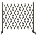 espalier til haven 180x100 cm massivt fyrretræ grå