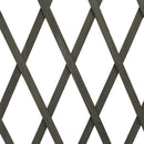 espalier til haven 180x100 cm massivt fyrretræ grå