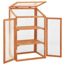 drivhus 60x45x100 cm fyrretræ