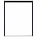 plisseret insektnet til vinduer 80x100 cm aluminium antracitgrå