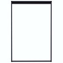 plisseret insektnet til vinduer 80x120 cm aluminium antracitgrå
