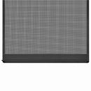 Svingbart insektnet Anthracit og sort 120 x 240 cm