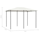 havepavillon 3x4x2,6 160 g/m² cremefarvet