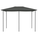 pavillon 3x4x2,6 m 160 g/m² antracitgrå