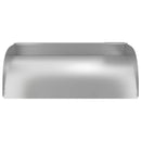 havespringvand med LED-lys 45x34x14 cm rustfrit stål 304