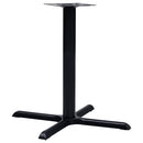 bordben til bistrobord 76x76x72 cm støbejern sort