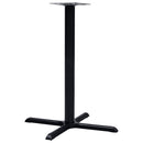 bordben til bistrobord 76x76x107 cm støbejern sort