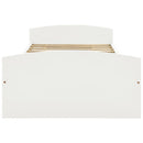sengestel med 2 skuffer uden madras 90x200 cm hvid