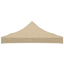 tag til festtelt 3x3 m 270 g/m² beige