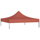 tag til festtelt 3x3 m 270 g/m² terrakotta