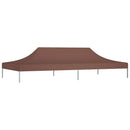 tag til festtelt 6x3 m 270 g/m² brun