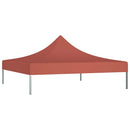 tag til festtelt 2x2 m 270 g/m² terrakotta