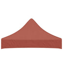 tag til festtelt 2x2 m 270 g/m² terrakotta
