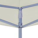 tag til festtelt 4x3 m 270 g/m² cremefarvet