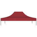 tag til festtelt 4x3 m 270 g/m² bordeauxfarvet