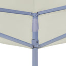 tag til festtelt 4,5x3 m 270 g/m² cremefarvet