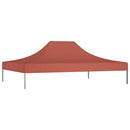 tag til festtelt 4,5x3 m 270 g/m² terrakotta