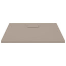 brusekar 80x80 cm SMC brun