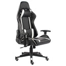 drejelig gamingstol PVC hvid