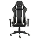 drejelig gamingstol PVC hvid